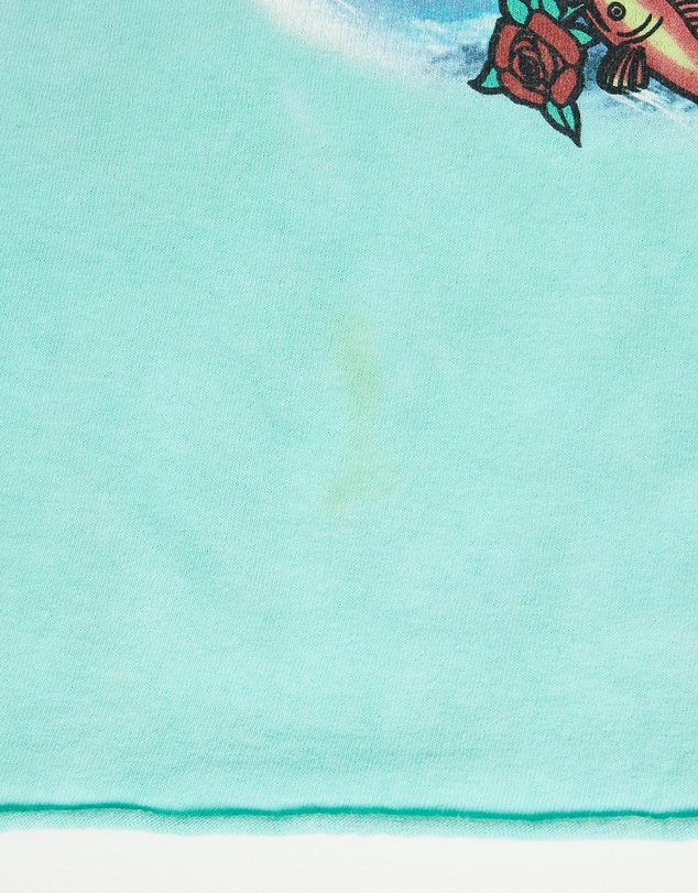 Vintage by The Real Deal - Pre Loved - Grateful Dead Liquid Blue Music Tie Dye Tee