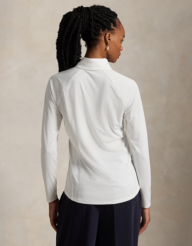 Polo Ralph Lauren - Stretch Jersey Quarter-Zip Top