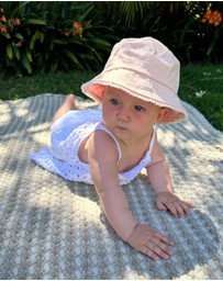 Anchor & Arrow - Canvas Bucket Hat