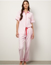 Wanderluxe Sleepwear - The Scarlett Pyjama Set Short