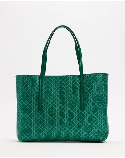 Calvin Klein - Emblem All Over Print Small Tote Bag