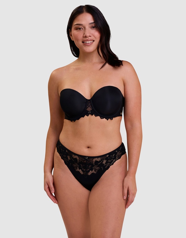 Sans Complexe - Arum Prima Padded Convertible-to-Strapless Bra With Lace