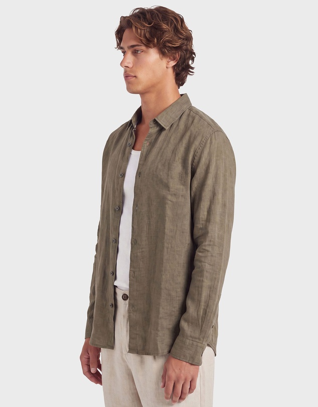 Academy Brand - Mick Linen Shirt