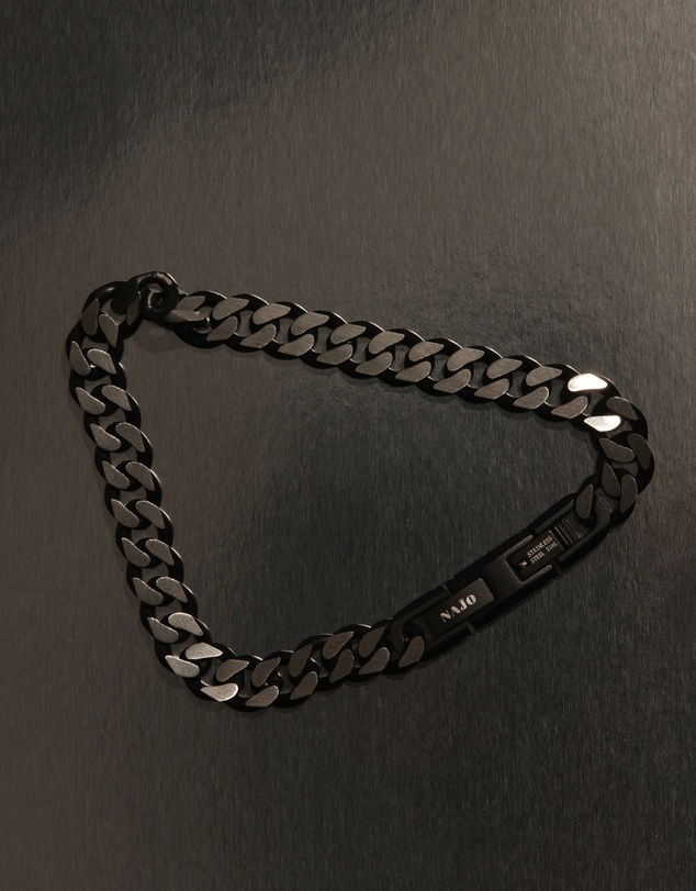 Najo - Nero Men's Steel Chain Bracelet
