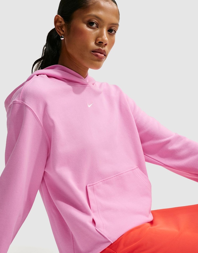 Nike - Studio Fleece Lightweight French Terry Pullover Hoodie
