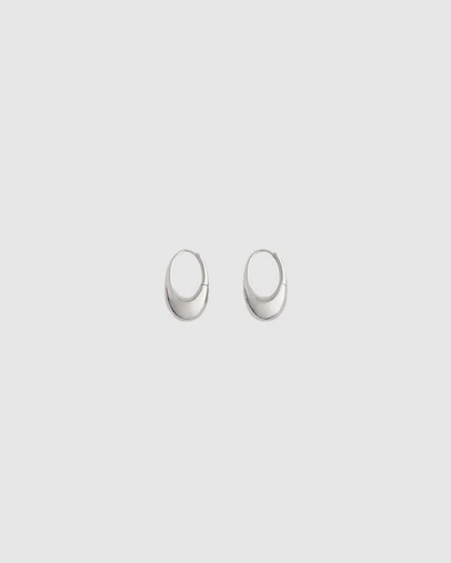 Trenery - Etty Teardrop Hoop Earrings