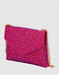 Olga Berg - Hattie Crystal Shoulder Bag