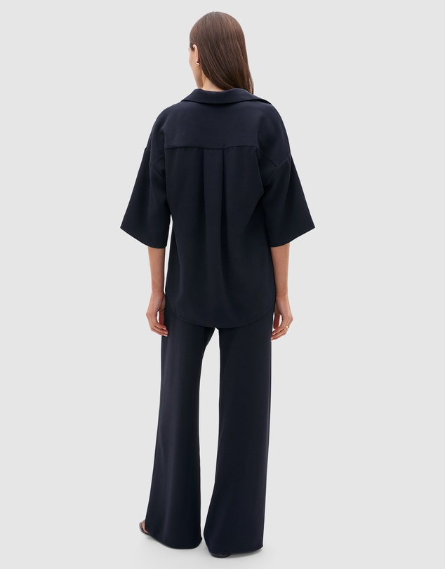 Seed Heritage - Woven Crepe Relaxed Shirt