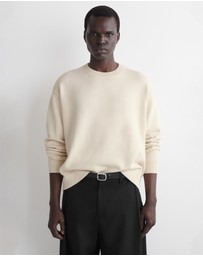 COS - Knitted Cotton Crew-Neck Jumper