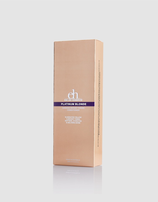Silk Oil of Morocco - Silk Oil of Morocco x Emilee Hembrow Platinum Blonde Damage Repair Toning Conditioner