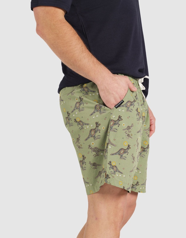Bamboozld - Mens Native Kangaroo Bamboo Woven Short