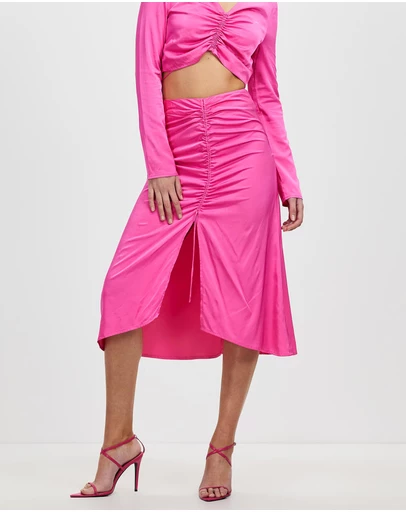 Third Form - Drawn Out Midi Skirt