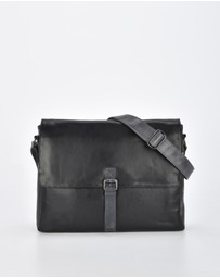 Cobb & Co - Windsor RFID Leather Business Satchel