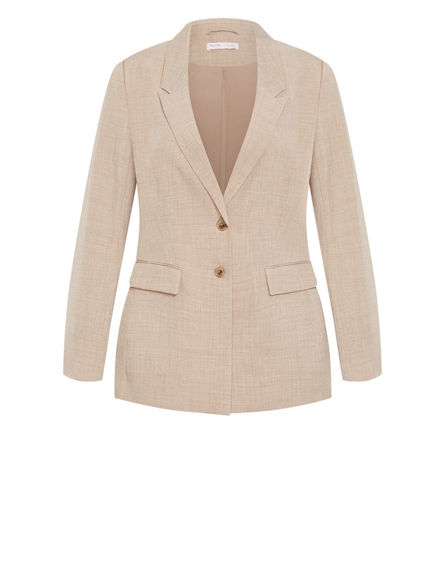 City Chic - Blakely Blazer - latte