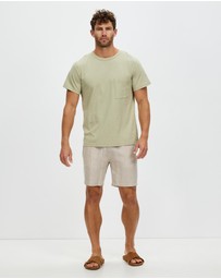 Merlino Street - School Boy Linen Shorts