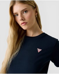 GUESS - GUESS JEANS Mini Triangle Short Sleeve Logo Tee