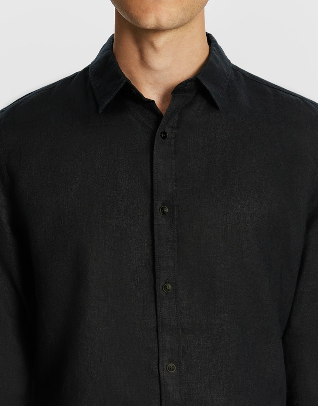 yd. - West Hampton Pure Linen Shirt