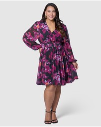 Pink Dusk by Curve Project - Ravished Mini Dress