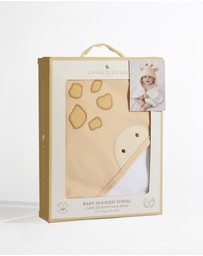 Living Textiles - Organic Hooded Towel - Roam & Roar