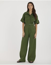 Amelius - Lauren Linen Jumpsuit