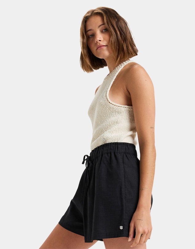 Roxy - Womens Place To Elastic Waist Shorts