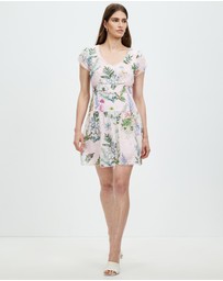 Honey and Beau - All the Kisses A Line Dress