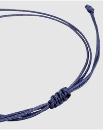 Kuzzoi - ICONIC EXCLUSIVE - Bracelet Male Shell Blue Nylon