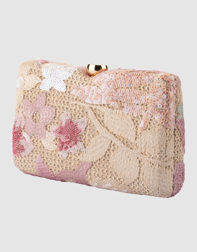 Olga Berg - Greta Floral Clutch