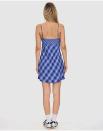Thrills - High Speed Check Mini Dress