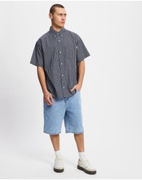 S Double - Ground Plaid SS Shirt