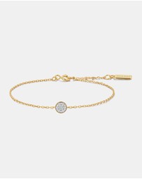 Ania Haie - Gold Pave Disc Bracelet