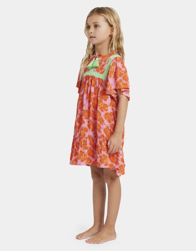 Billabong Kids - Girls 0 to 5 Happy Hibiscus Dress