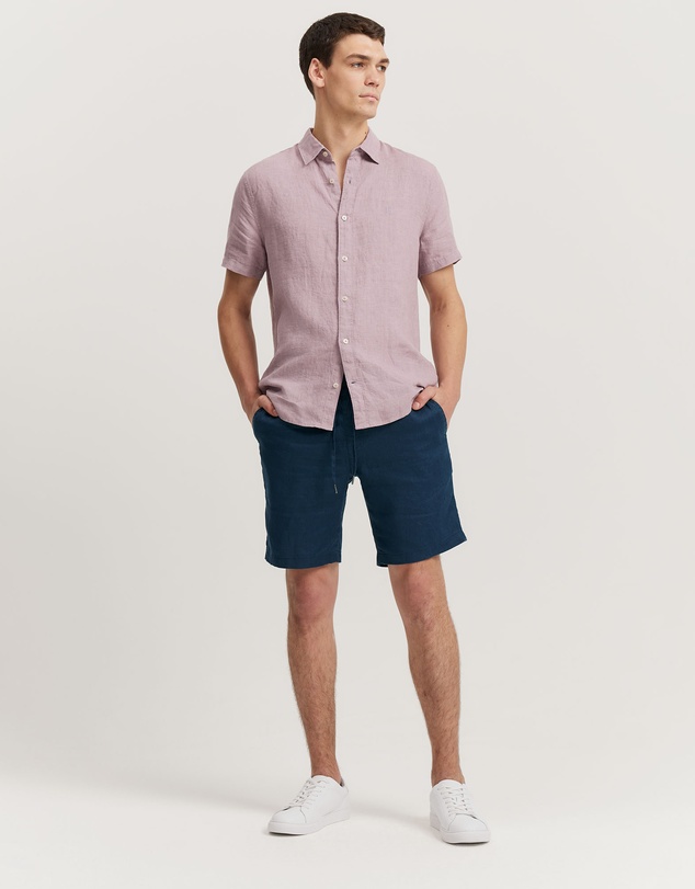 Country Road - Linen Drawcord Short