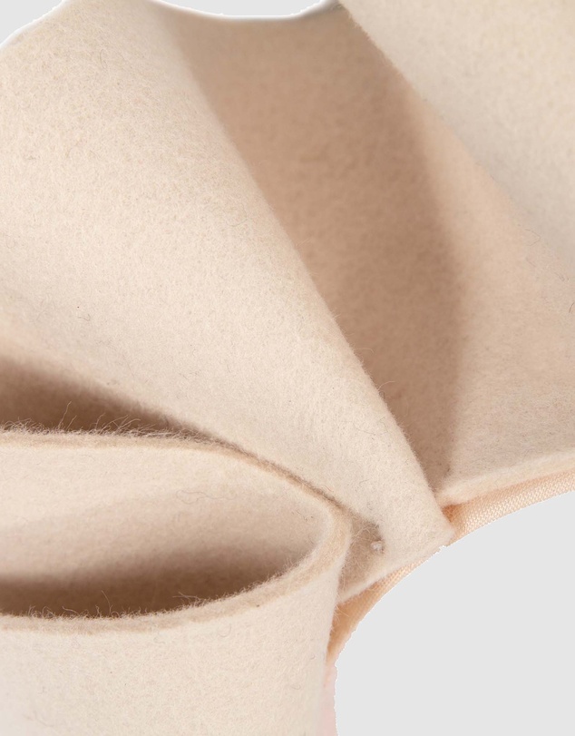 Max Alexander - Felt Beige Winter Racing Fascinator
