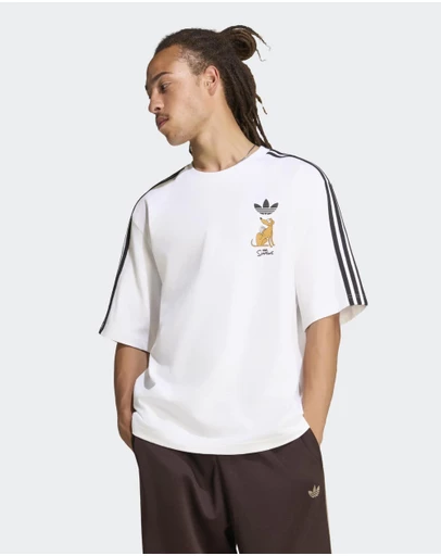 adidas Originals - adidas Disney Little Santas Helper Graphic Oversized T-shirt Mens