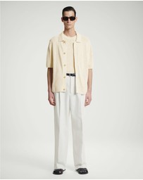 COS - Relaxed MelangeKnit Cotton Vest