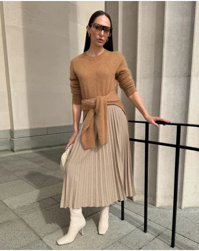 SABA - Mariya Sparkling Knit Skirt