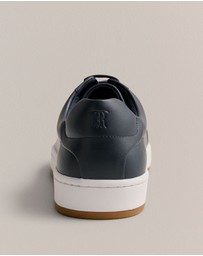 Trenery - Woodhead Leather Sneaker in Navy