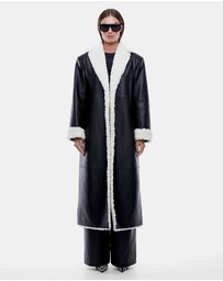 ENA PELLY - Jamie Leather Coat