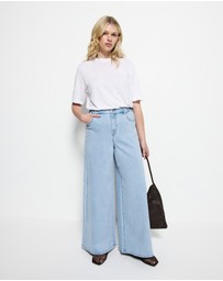 Commonry - Elasticated Wide Leg Jean