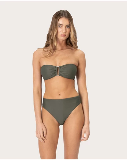 Baku Swimwear - Rococco Ring Bandeau Bikini Bra Top