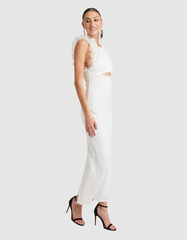 Romance by Honey and Beau - Trevia Frill Midi Dress