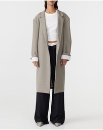 Bassike - Soft Longerline Coat