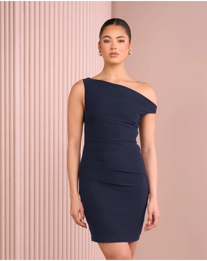 Azzurielle - Cory Off Shoulder Mini Dress