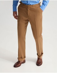 Oxford - Bryon Pants With Side Tab And Cuff