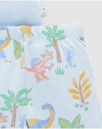 Purebaby - Short Sleep Pyjama Set -Kids-Babies
