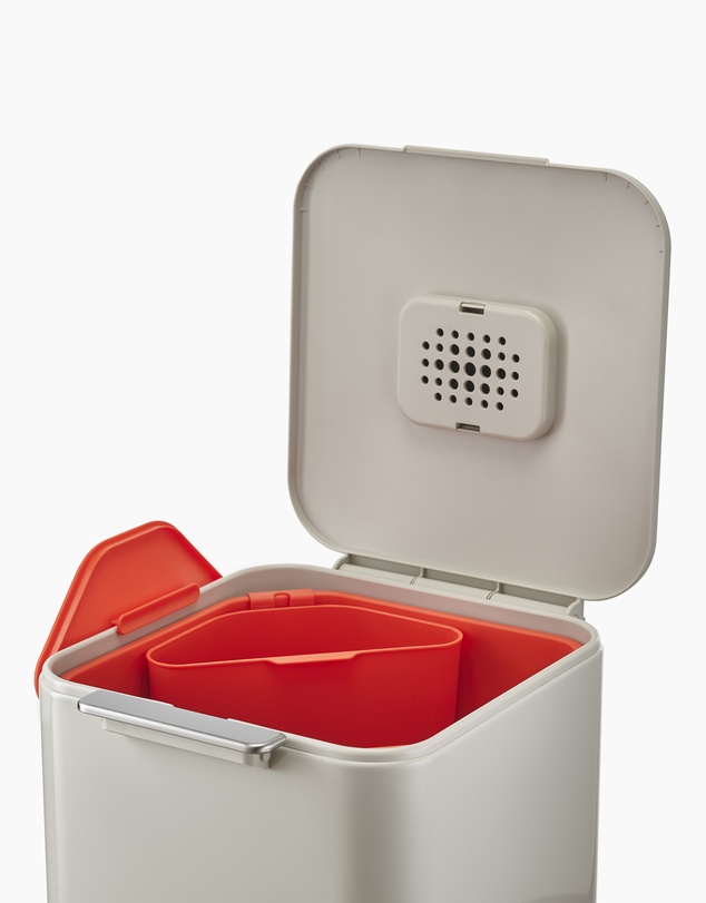 Joseph Joseph - Totem Compact 40L Waste Separation & Recycling Unit (Stone)
