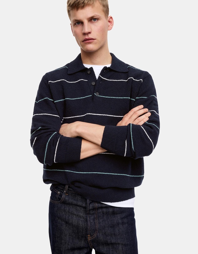 ARKET - Simba Stripes Polo