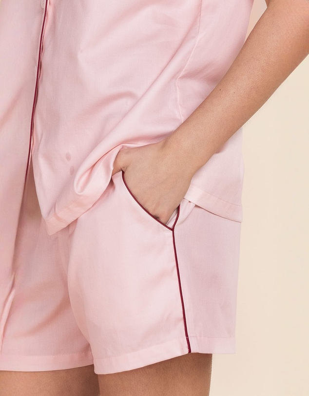 Gingerlilly - Rebecca Judd x Gingerlilly Camilla Cotton Short PJ Set