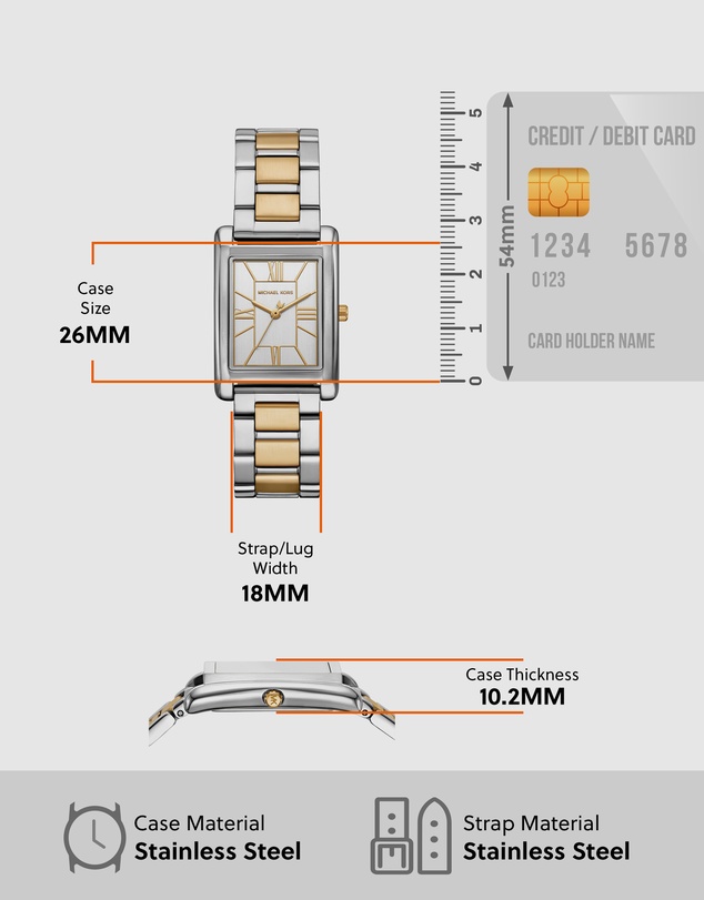 Michael Kors - Essex Multicolour Analogue Watch